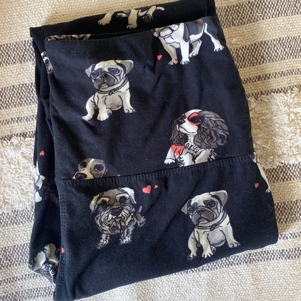 SOFT Puppy dog leggings one size - Picture 5 of 5